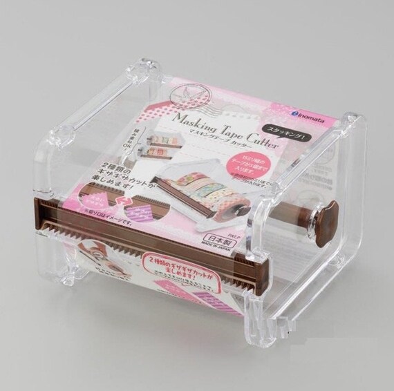 Washi Tape Dispenser Storage Case / Masking Tape Organizer / Tape Holder /  Tape Cutter 