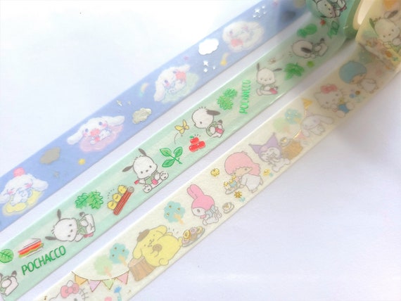 Japan Sanrio Washi Paper Masking Tape - Cinnamoroll / Sweets