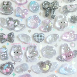 3D BONBON DROP Seehund Deko Sticker (1 Seite)