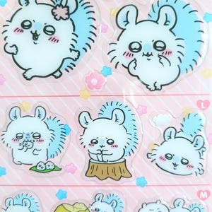 Chiikawa Momonga Gelharz Deko Sticker