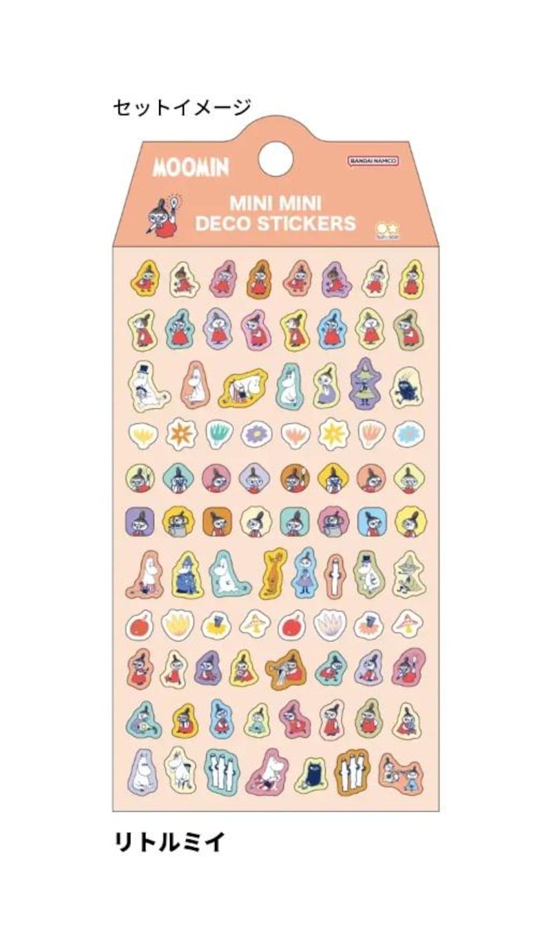 Moomin Characters Little My Mini Deco Sticker Resin Gel Sticker - Etsy UK