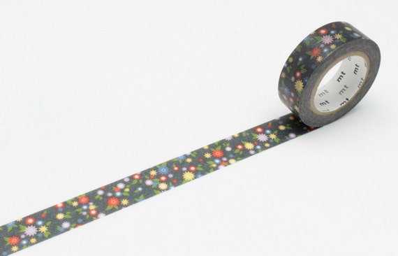 MT Washi Masking Tape 15mm x 10m MTEX1P102 Little Flowers