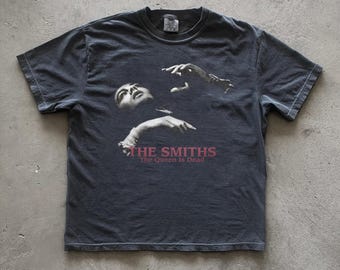 Vintage 90s The Smiths Shirt, The Queen is Dead shirt, Rock Band T-Shirt