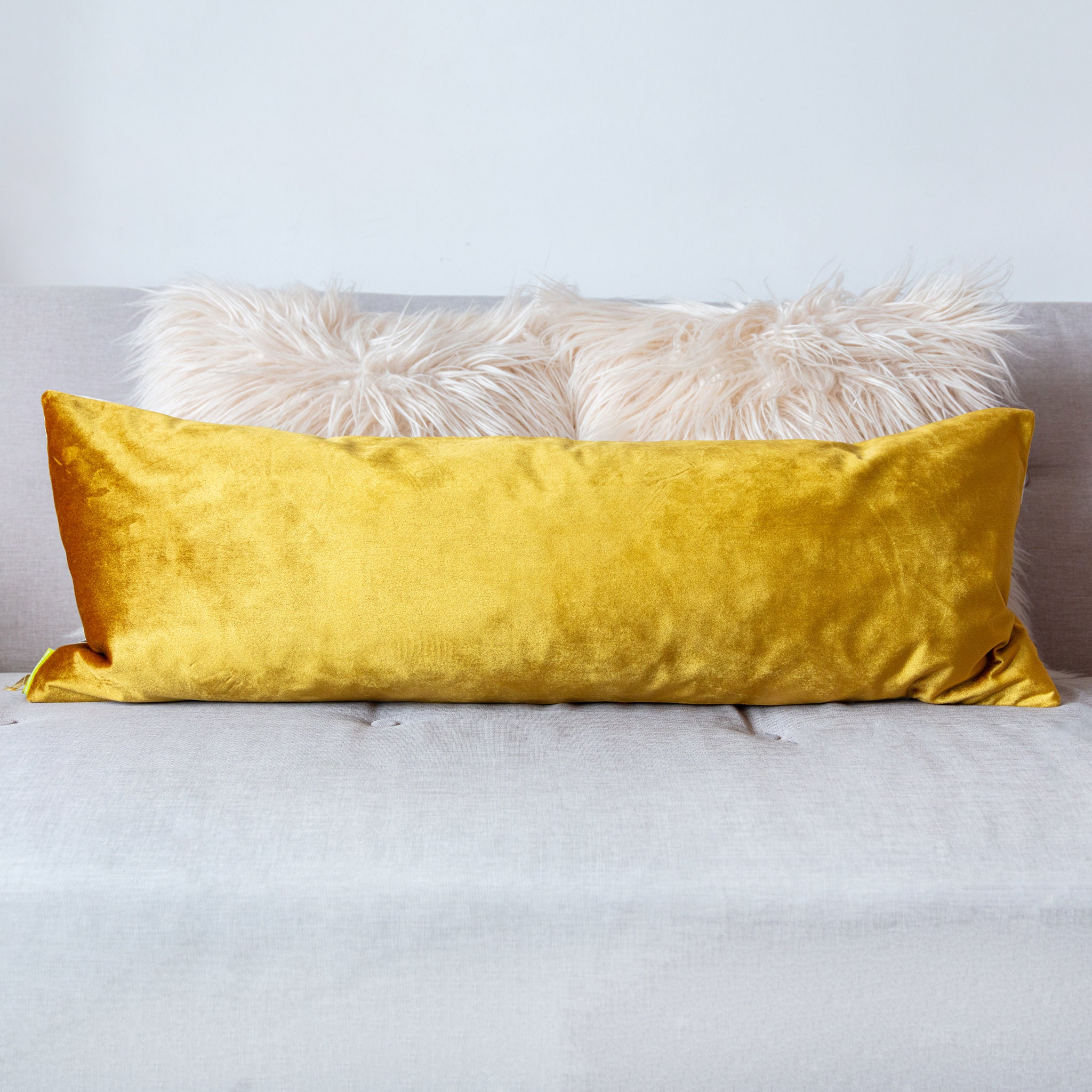 Gold Bolster Pillow Vintage Kimono Bolster Cushion Metallic Etsy