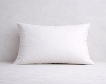 16 x 22 inch feather cushion insert – rectangular pad for our kimono cushion covers