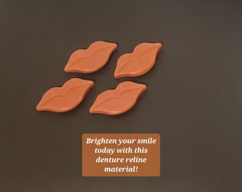 Material de encía para rebasar dentaduras postizas