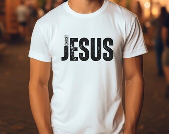 Jesus Christ Graphic T-Shirt | Unisex Scripture Tee