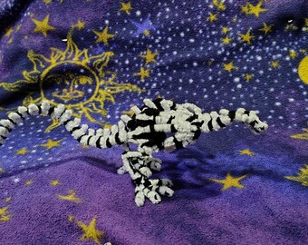 Dragão peludo e articulável!