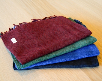 100% Baby Alpaca Scarf - Lux Colors