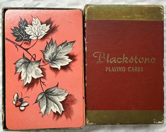 Vintage Blackstone Playing Cards