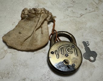 Vici Brass Padlock