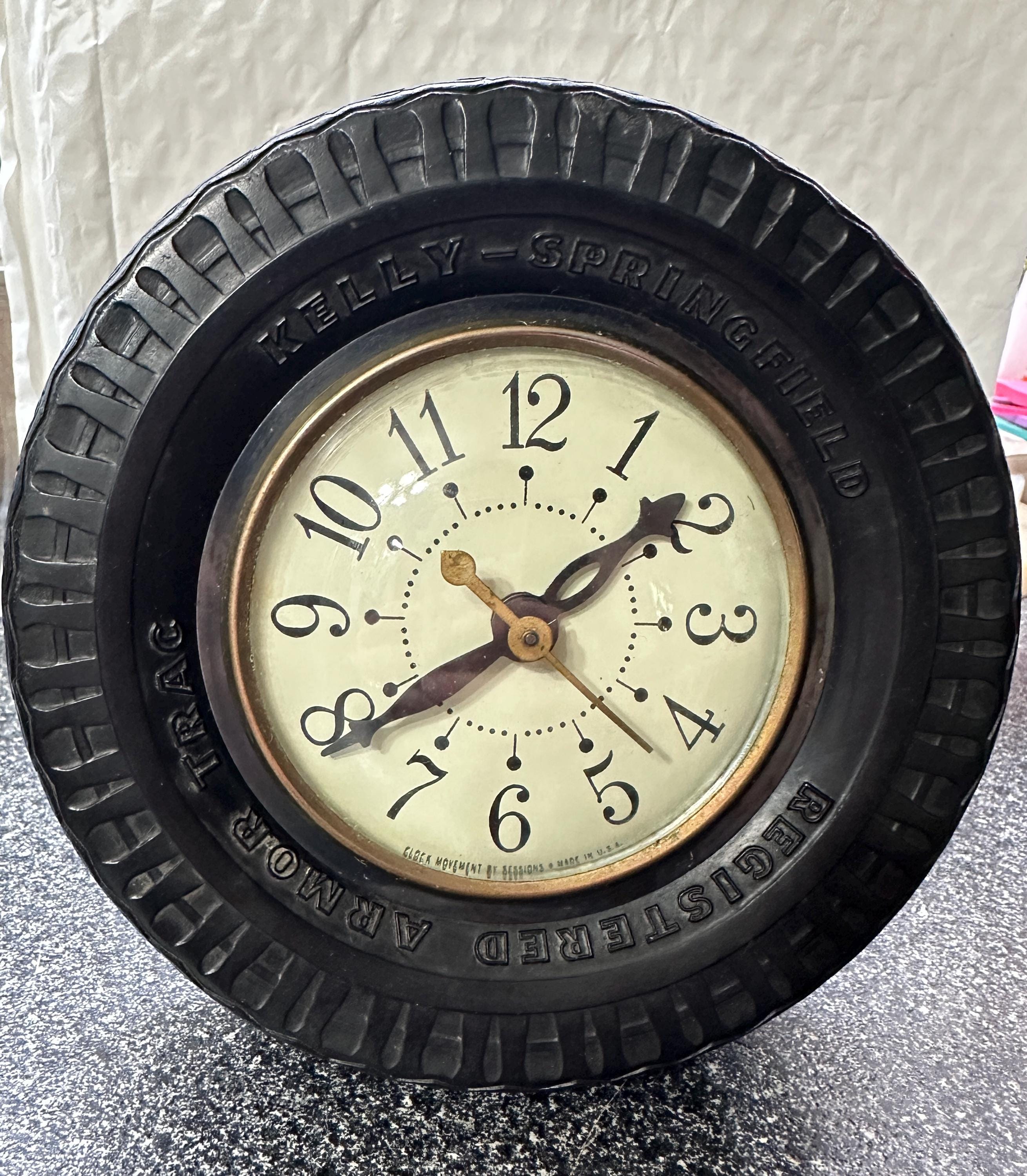 Car Tire Wall Clock - Etsy