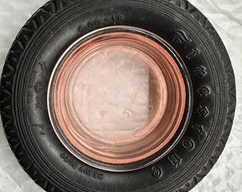 Vintage Firestone Tire Ashtray