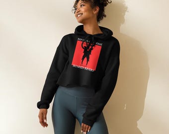 Republika E Vidërisë: Crop Hoodie
