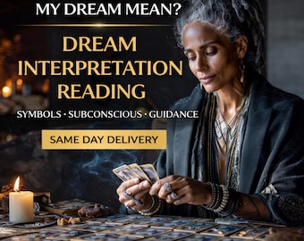 Psychic Dream Interpretation | Symbol Meaning + Spiritual Guidance | Same Day Delivery by Madame Luna