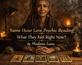 Lettura psichica sull'amore in un'ora / Cosa provano in questo momento? di Madame Luna