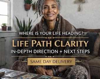 Life Path Clarity Reading | Where Is Your Life Heading? | Life Purpose + Direction Reading | Same Day by Madame Luna