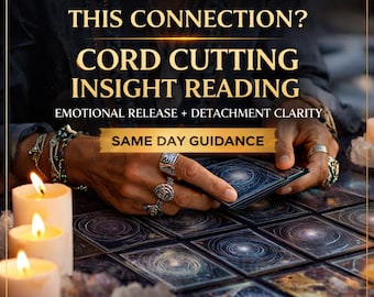 Emotional Cord Cutting Insight Reading | Should You Release This Connection? Same-Day by Madame Luna