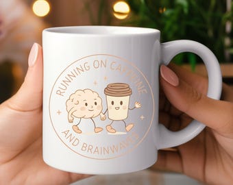 Brain Doctor Coffee Mug, Neurology Office Decor, Neurosurgery Assistant Gift, Neuro ICU Nurse Cup, Science Lover Present