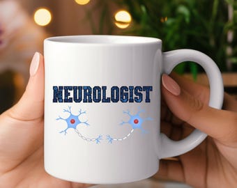 Taza de neurólogo / Decoración de taza de clínica de neurología / Regalo de enfermera de UCI neurológica /