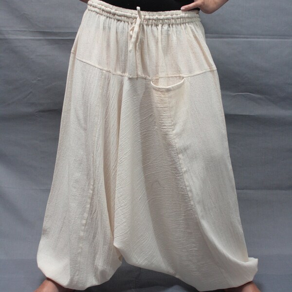 Creamy Cotton HaremPants (one size fit most)