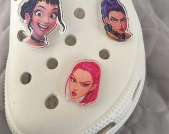 Set K Pop Demon Hunters Croc. Jibbitz