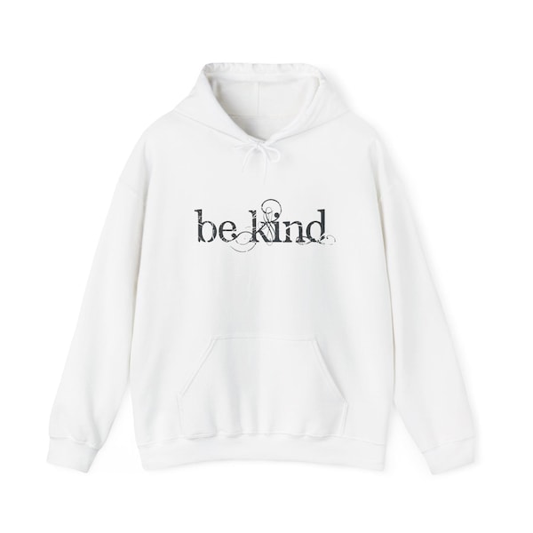 Be Kind Unisex Heavy Blend Hoodie | Cozy Sweatshirt for Kindness Lovers