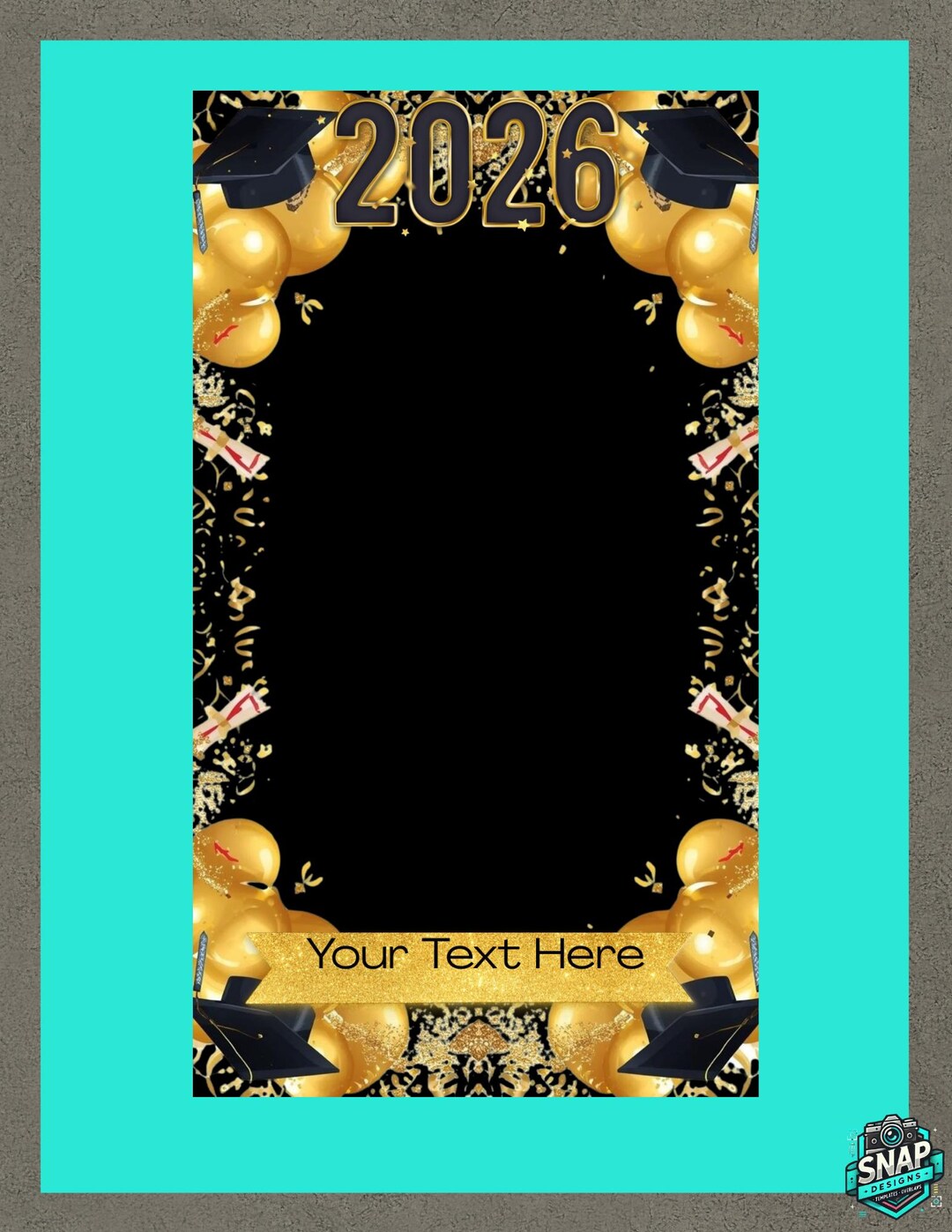 Graduation Overlayvector 360 Graduation Booth Overlay | Digital Download | 1080x1920 - Etsy