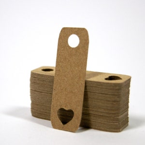 Heart Kraft Mini Tag, Set of 40