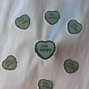 Mrs. Malfoy Sticker | Draco Malfoy Inspired Holographic Laminated Sticker | Wizard Romance Bookish Sticker | Harry Potter Fan Art