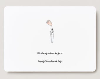 Valentine's cards with original art work