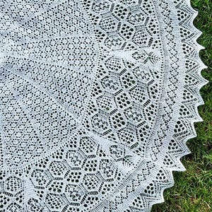 Shetlandwheel-kanten sjaal - rondbreipatroon pdf