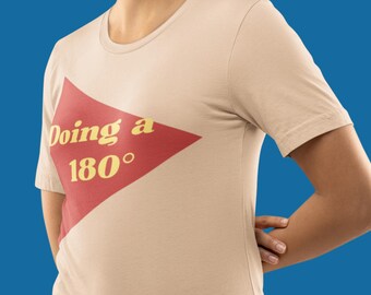 180 Triangle Tee: Math Unisex Graphic T-Shirt