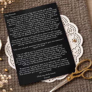 Love Letter Handmade, Hand poured Wax Seal Keepsake, Anniversary Gift, Long Distance Note