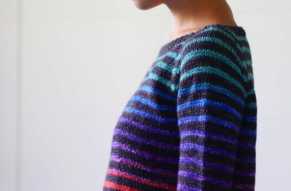 Beginner Friendly Topdown Knitting Pattern Rainbow Trail Beginner Friendly Topdown Knitting Pattern Rainbow Trail