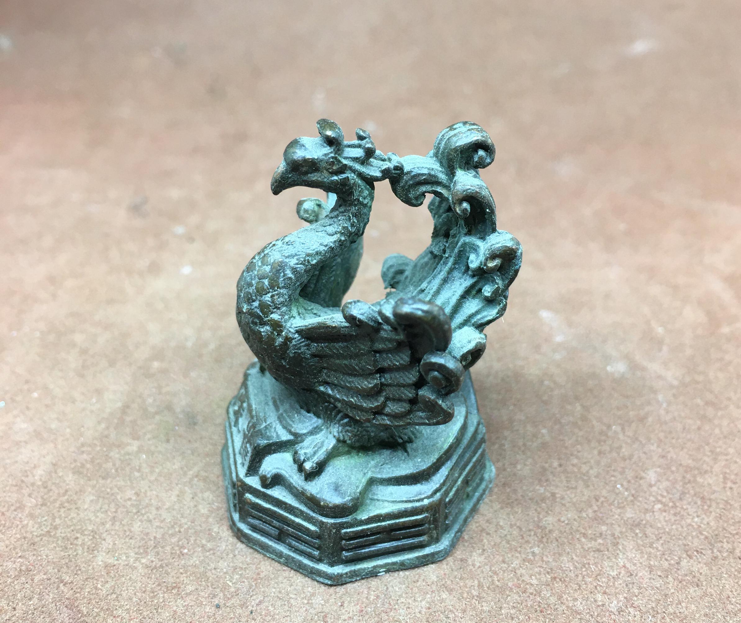 古銅 鳳凰三足香炉 花入セット Bronze Phoenix Vintage Vintage Bronze Phoenix Figurine | Feng Shui Altar Decor - Etsy