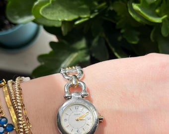 Vintage Coach Two-tone Ladies Watch – Gold Plated Stainless  display picture 2
