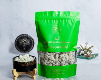 Incienso verde real / Hojari Boswellia Sacra Omán / Resina de grado A / Incienso para aromaterapia