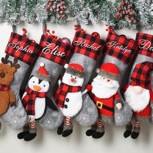 Personalized 3D Christmas Stockings Christmas stockings,stockings,monogrammed stocking,christmas stocking,stocking christmas embroidered