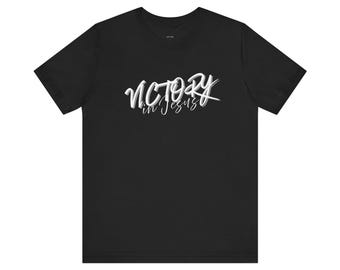 Victory in Jesus Tee | Christian Apparel, Bible Verse Shirt
