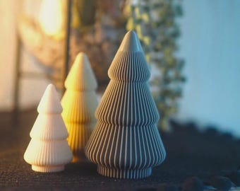 3D Printed Christmas Tree | Minimalist Holiday Decor