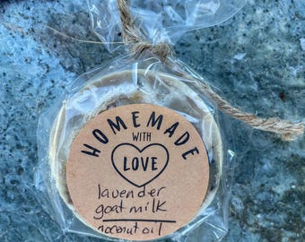 Homemade Lavender Goat Milk Soap with Coconut Oil – Natural, Nourishing Skin Care