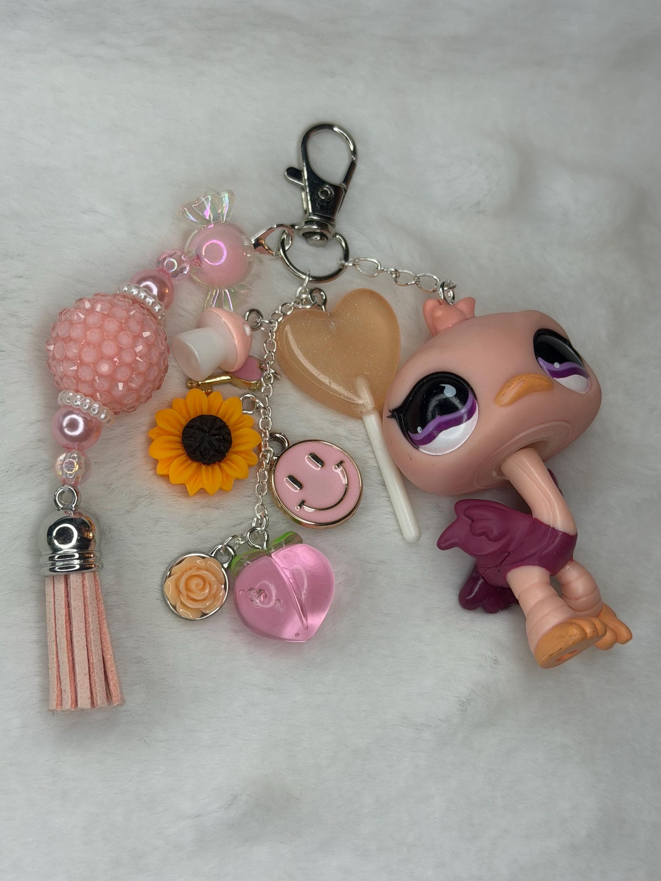 Littlest Petshop LPS Trinket Keychain Bag Charms (multiple Animals in ...