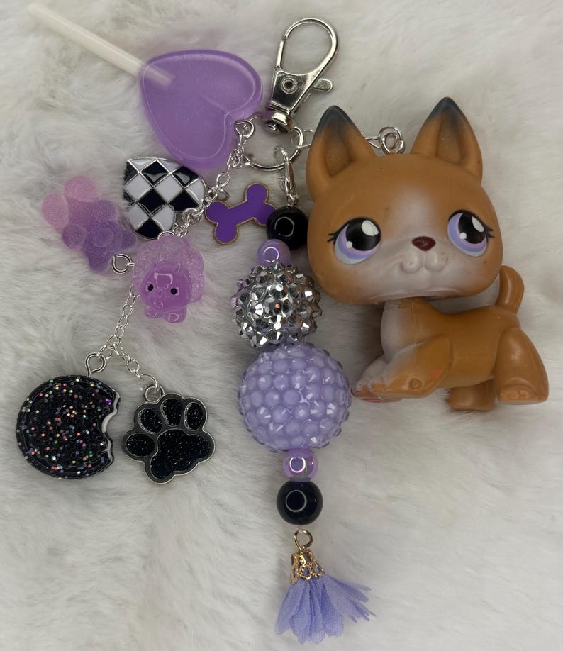 Littlest Pet Shop LPS Keychain Bag Charms (multiple Animals in Listing ...