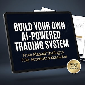 Build Your Own AI Trading System | Beginner Algorithmic Trading Blueprint for Stocks & Crypto | Automated Strategy Guide PDF