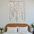 Eco friendly bedroom wall decor: Capiz Shell Hanging art product logo