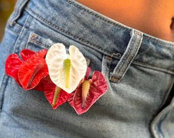 Anthrium hair pick Forever Pua