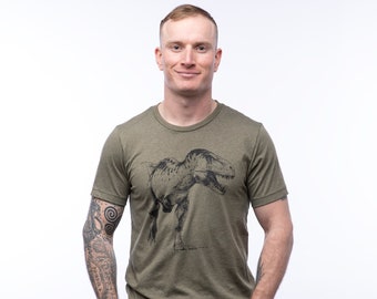 T-Rex Shirt: Unisex Tyrannosaurus Tee - Dino Lover Gift