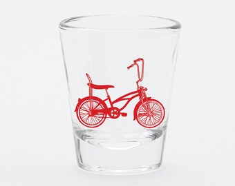 Racing Bike Cut Crystal Shot Tot Glass Cup Ideal Cycling Gift Racing Bike Cut Crystal Shot Tot Glass Cup Ideal Cycling Gift