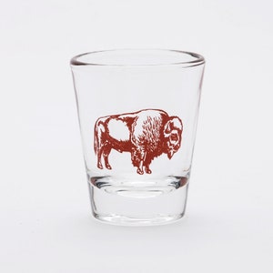 SALE! Slightly Irregular Bison Shot Glass